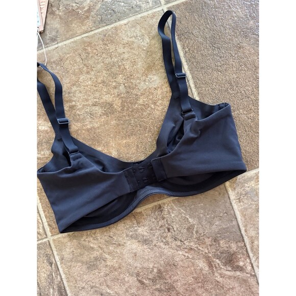 Skims Fits Everybody Unlined Demi Bra Onyx Size 34DD - Picture 7 of 10